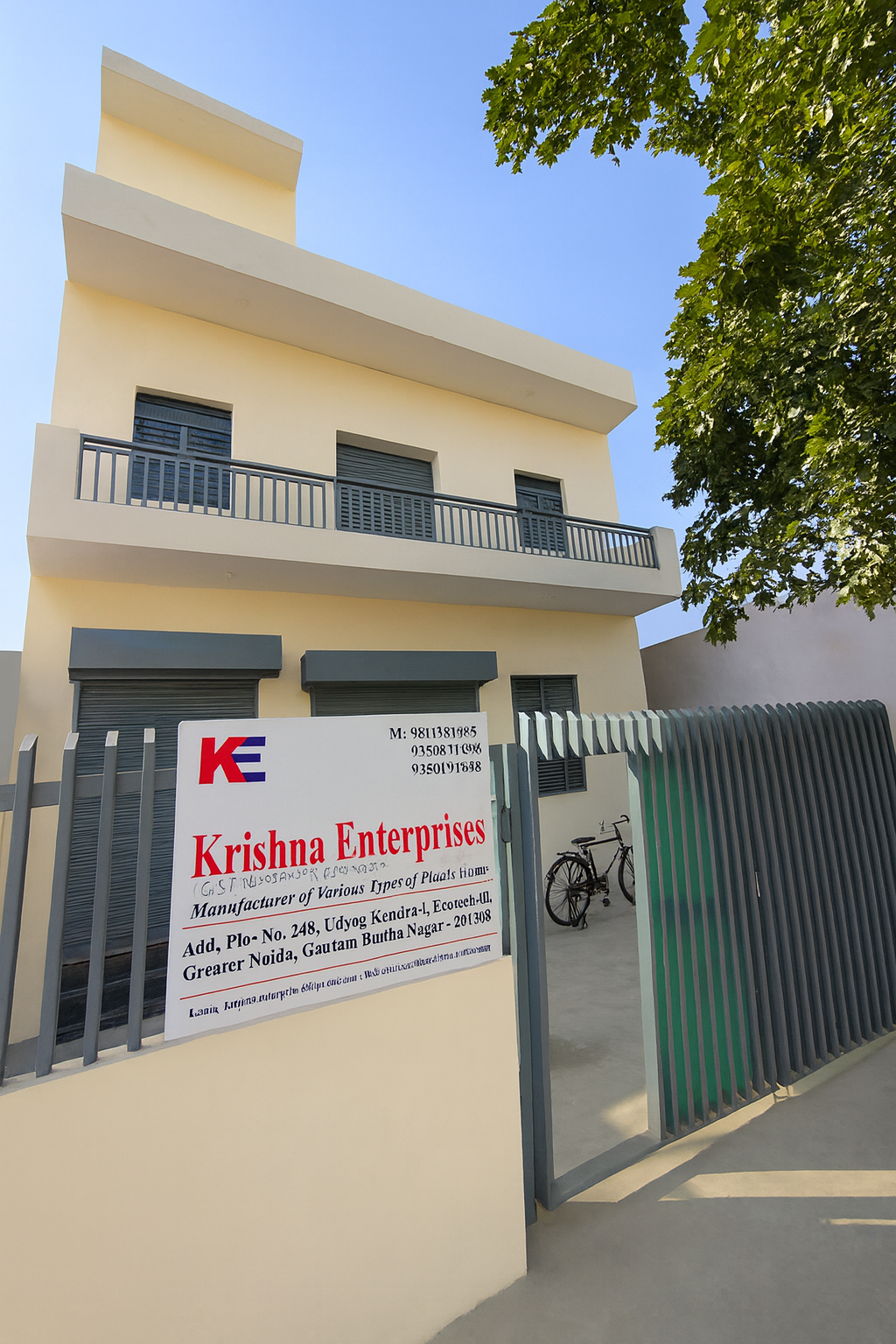 Krishna Enterprises manufacturing facility